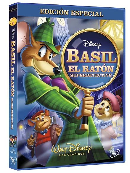 Basil Ratón Superdetective (Clásico 26) - DVD | 8717418256098 | Ron Clements, Burny Mattinson, John Musker, David Michener