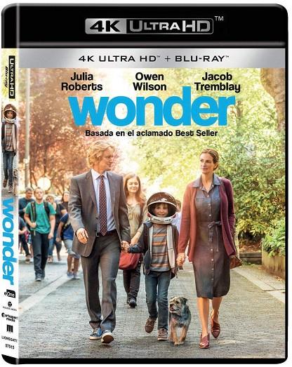 Wonder (+ Blu-Ray) - 4K UHD | 8435175975150 | Stephen Chbosky