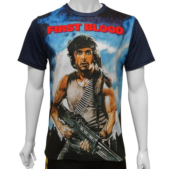 Rambo Full Print 3XL - Camiseta | 8429987491146