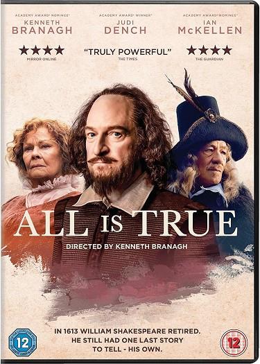 All Is True (V.O.S.I.) - DVD | 5035822399235 | Kenneth Branagh