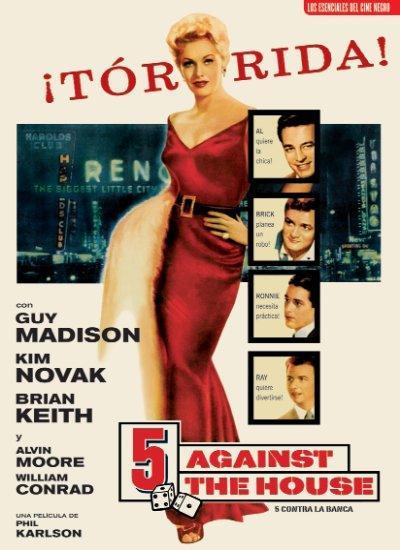 5 Against The House (5 Contra La Banca) - DVD | 8427328720083 | Phil Karlson