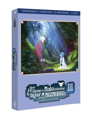 ¿Qué Tiene De Malo Intentar Ligar En Una Mazmorra? Parte 3 - DVD | 8424365724357 | Yoshiki Yamakawa, Hideki Tachibana, Daisuke Takashima, Katsushi Sakurabi, Kiyoko Sayama...