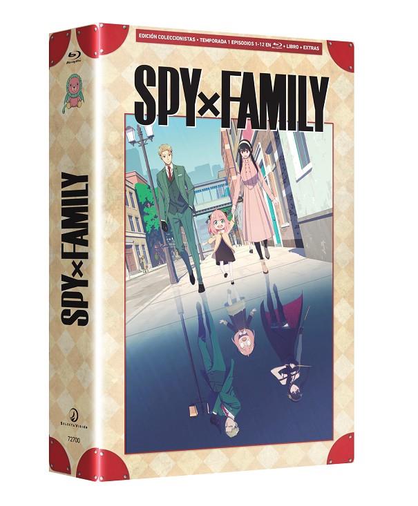 Spy Family Temporada 1 parte 1 episodios 1 a 12 Limitada A4 - Blu-Ray | 8424365727006 | Kazuhiro Furuhashi