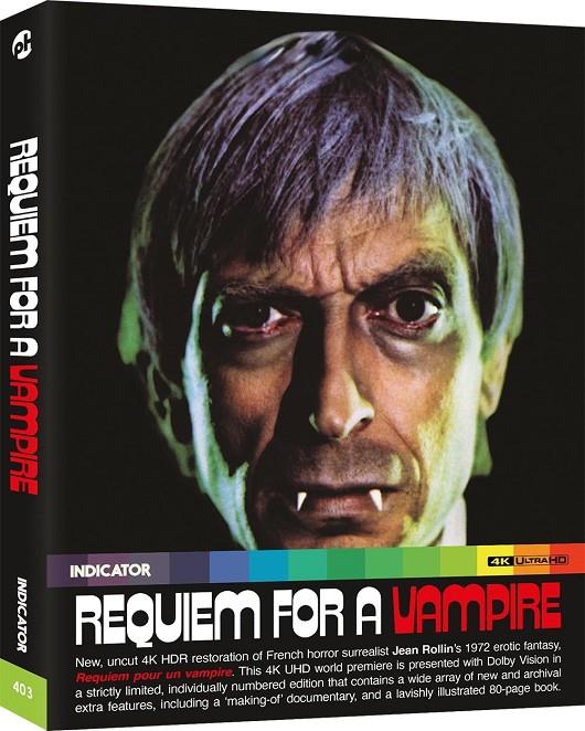 Requiem for a Vampire (VOSI) - 4K UHD | 5060697922769 | Jean Rollin