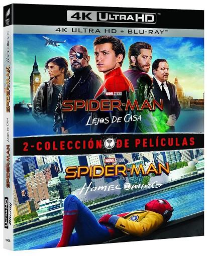 Spider-Man Homecoming+Lejos De Casa (+ Blu-Ray) - 4K UHD | 8414533124522 | Jon Watts