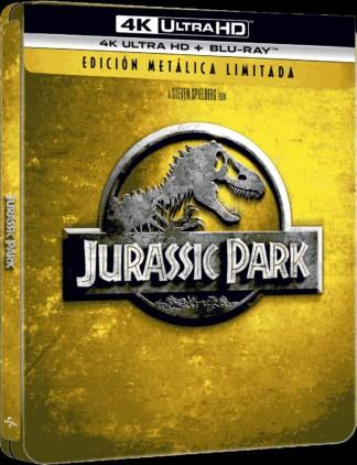 Parque Jurásico (Jurassic Park) (+ Blu-Ray) (Ed. Especial Metal) - 4K UHD | 8414533134750 | Steven Spielberg