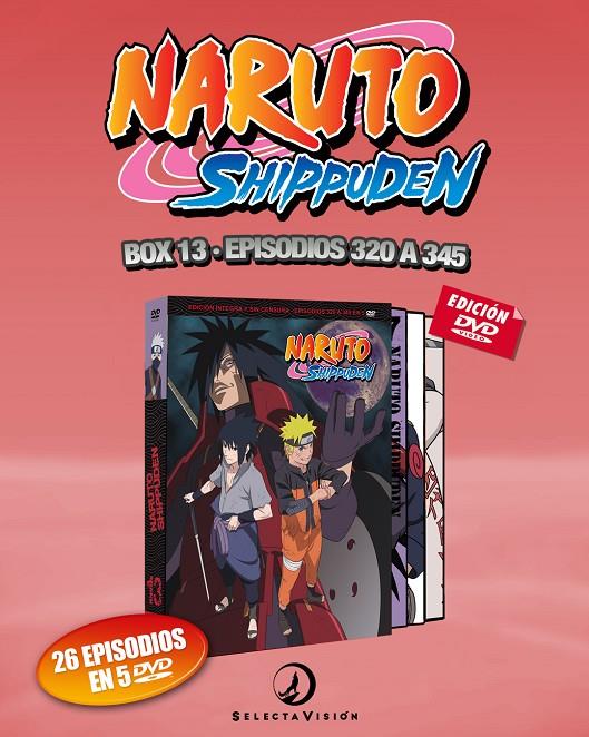 Naruto Shippuden Box 13 - DVD | 8424365727136