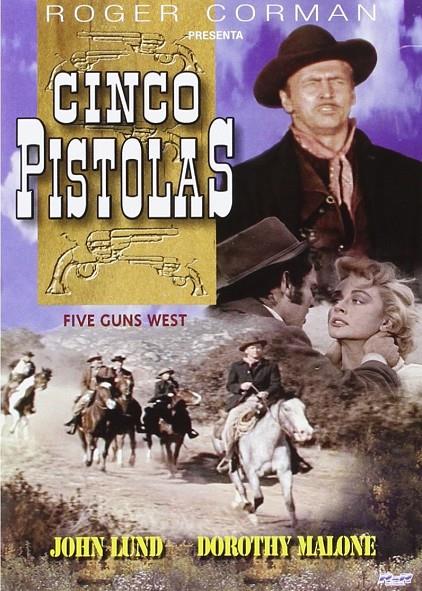 Cinco pistolas - DVD | 8437005055629 | Roger Corman