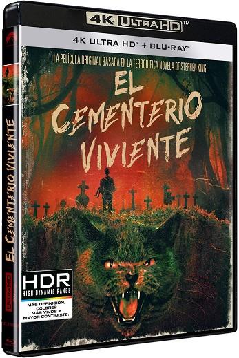 El Cementerio Viviente (4K UHD+ Blu-ray) - 4K UHD | 8421394100213 | Mary Lambert