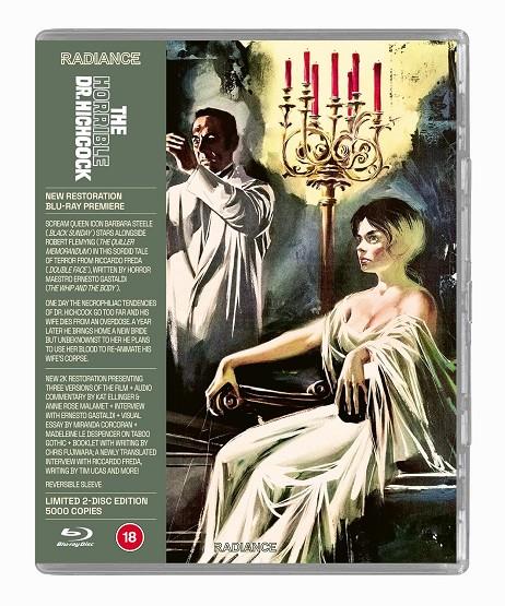 El horrible secreto del doctor Hichcock (VOSI) - Blu-Ray | 5060974680504 | Riccardo Freda