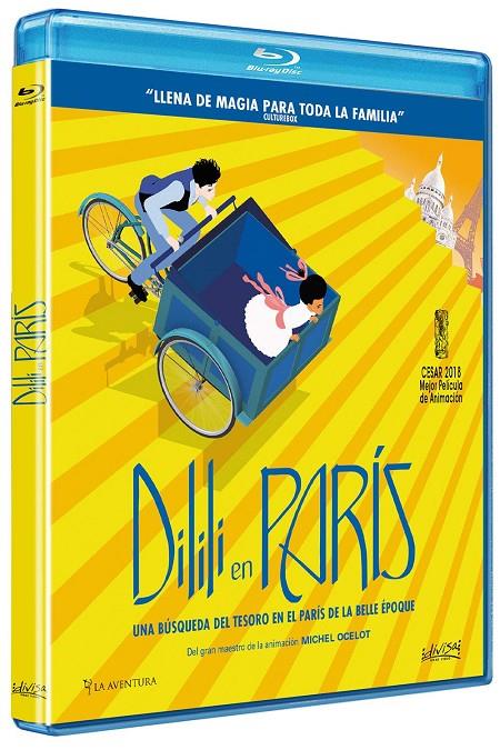 Dilili En Paris - Blu-Ray | 8421394412804 | Michel Ocelot