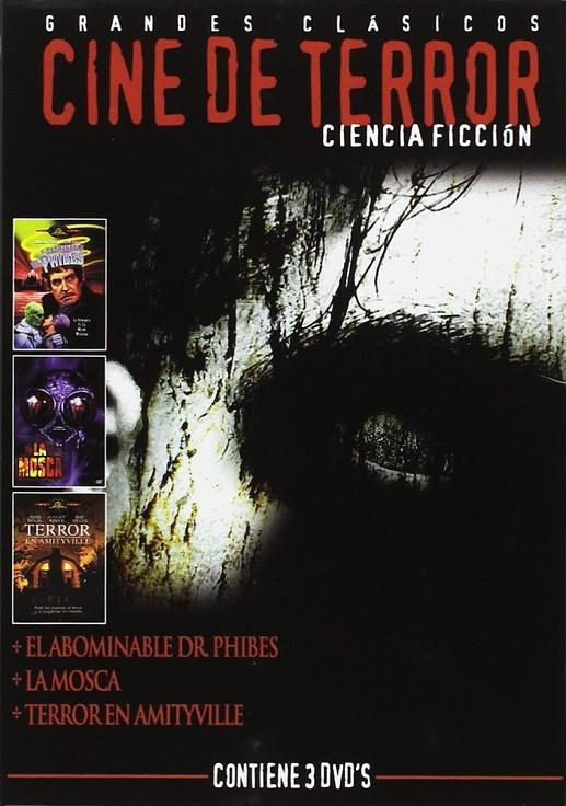 Cine De Terror (Abominable Dr. Phibes + La Mosca + Terror En Amityville) - DVD | 8436022966970 | Robert Fuest, Kurt Neumann, Stuart Rosenberg