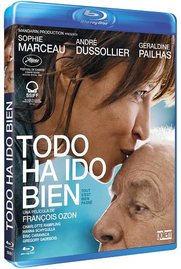 Todo ha ido bien (Tout s'est bien passé) - Blu-Ray | 8436558199811 | François Ozon