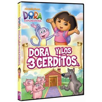 Dora la exploradora Dora y los 3 cerditos - DVD | 8414906874962