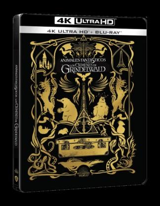 Animales Fantasticos 2: Los Crímenes De Grindelwald (STEELBOOK 4K Uhd + Bd) - 4K UHD | 8414533135511 | David Yates