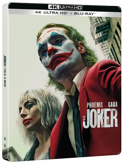 Joker: Folie a Deux (+ Blu-Ray) Ed. Steelbook - 4K UHD | 8414533143332 | Todd Phillips