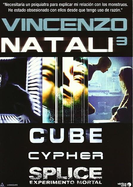 Vincenzo Natali (Cube / Cypher / Splice experimento mortal) - DVD | 8420172060060 | Vincenzo Natali