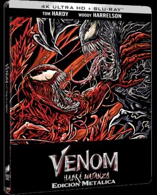 Venom 2: Habra Matanza (4K Uhd + Bd) (Ed. Especial Metal) - Ed. Limitada Hasta Fin De Existencias - 4K UHD | 8414533134101