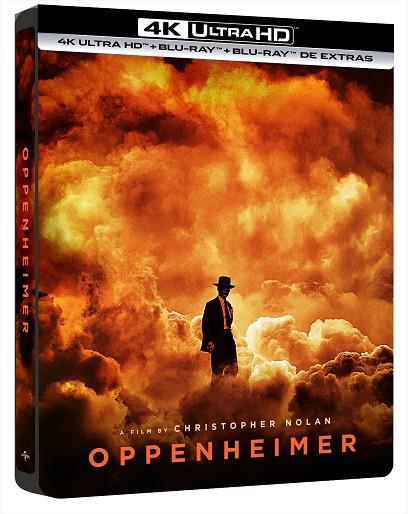 Oppenheimer (+ Blu-Ray + Blu-Ray Extras) Ed. Steelbook - 4K UHD | 8414533139441 | Christopher Nolan