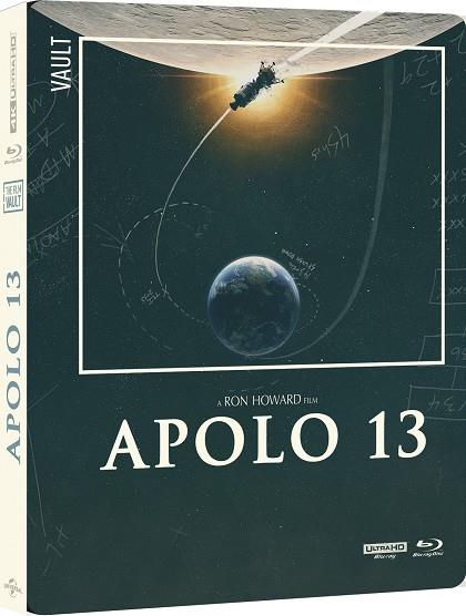 Apolo 13 (Film Vault) Ed. Steelbook (+ Blu-Ray) - 4K UHD | 8414533141451 | Ron Howard