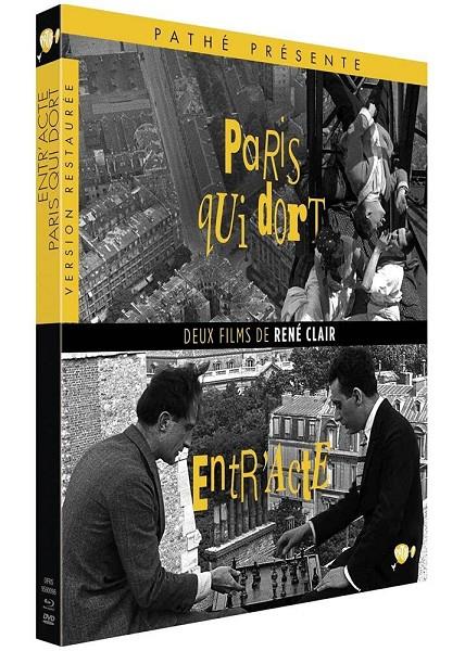 París que duerme/Entreacto (Intertítulos francés) - Blu-Ray | 3388337121931 | René Clair