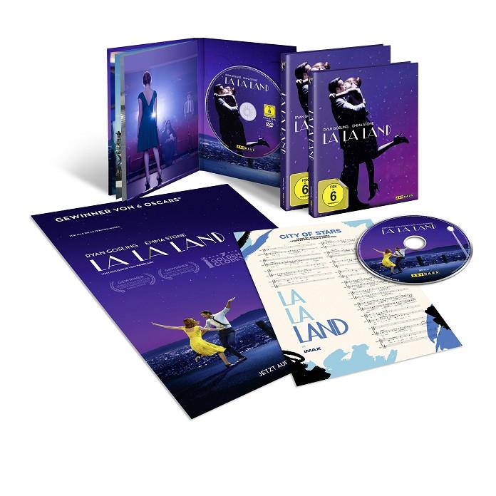 La La Land (Soundtrack Edition im Mediabook) (Blu-ray & Soundtrack-CD) (VO Inglés) - Blu-Ray | 4006680085609 | Damien Chazelle