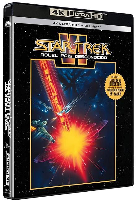 Star Trek Vi: Aquel País Desconocido (+ Blu-ray) - 4K UHD | 8421394100992 | Nicholas Meyer