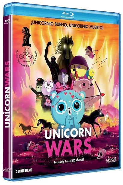 Unicorn Wars (+ Cortometraje “LOOP”) - Blu-Ray | 8421394416819 | Alberto Vázquez