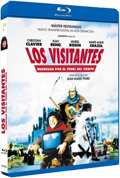 Los Visitantes Regresan Por El Túnel Del Tiempo - Blu-Ray | 8436535545440 | Jean-Marie Poiré