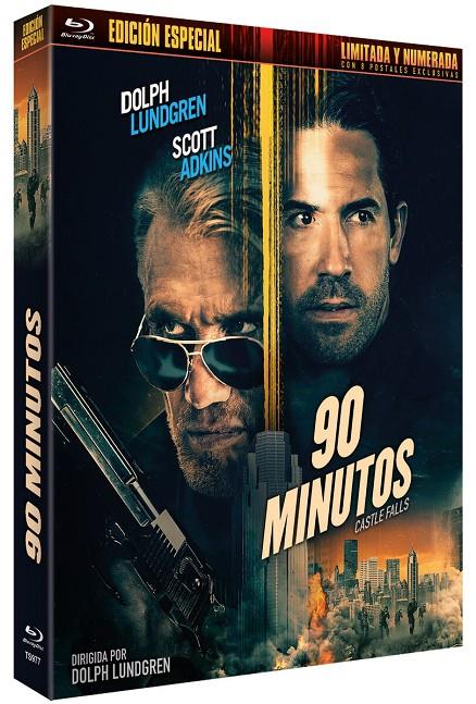 90 minutos (Castle Falls) (Edición especial + postales) - Blu-Ray | 8435479609775 | Dolph Lundgren