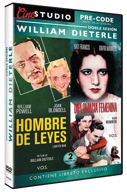 Hombres De Leyes + Diplomacia Femenina ( Pre-Code V.O.S.E.) - DVD | 8436022230835 | William Dieterle