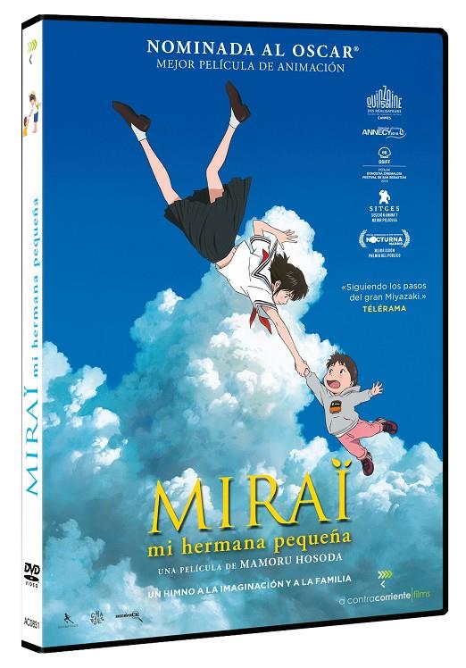 Mirai, mi hermana pequeña (Mirai no Mirai) - DVD | 8436535548311 | Mamoru Hosoda