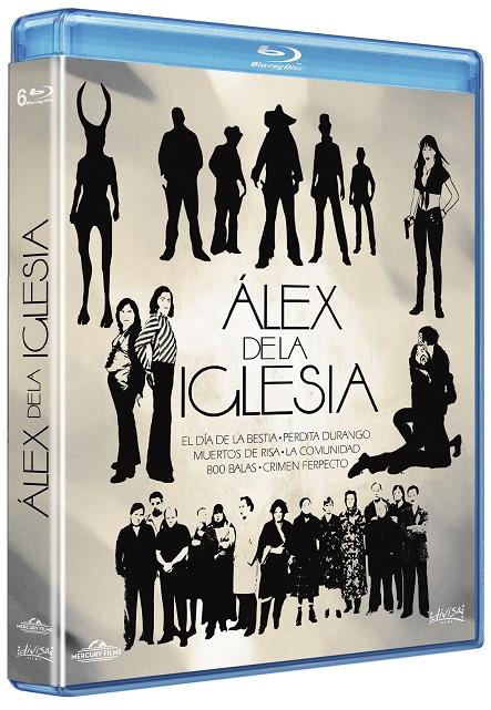 Álex de la Iglesia: El Día de la Bestia; Muertos de Risa; Perdita Durango; Crimen Ferpecto; La Comunidad; 800 Balas - Blu-Ray | 8421394418523 | Álex de la Iglesia