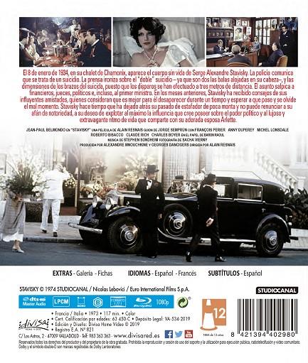 Stavisky - Blu-Ray | 8421394402980 | Alain Resnais