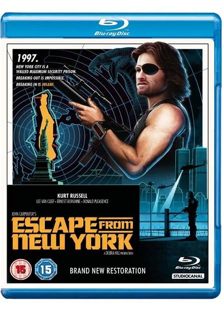 1997: Rescate En Nueva York (VOSI) - Blu-Ray | 5055201841476 | John Carpenter