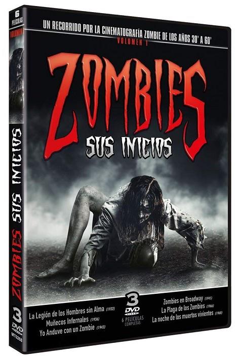 Zombies sus inicios (La Legión De Los Hombres Sin Alma+Muñecos Infernales+Yo Anduve Con Un Zombie+Zombies En Broadway+La - DVD | 8436569581001