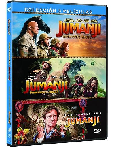 Jumanji + Bienvenidos a la Jungla+ Siguiente Nivel - DVD | 8414533127028