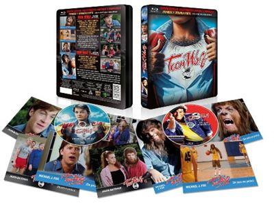 Teen Wolf: De Pelo en Pecho + Teen Wolf 2 (Ed. Especial Coleccionista: Steelbook+postales) - Blu-Ray | 8435479605715 | Rod Daniel, Christopher Leitch