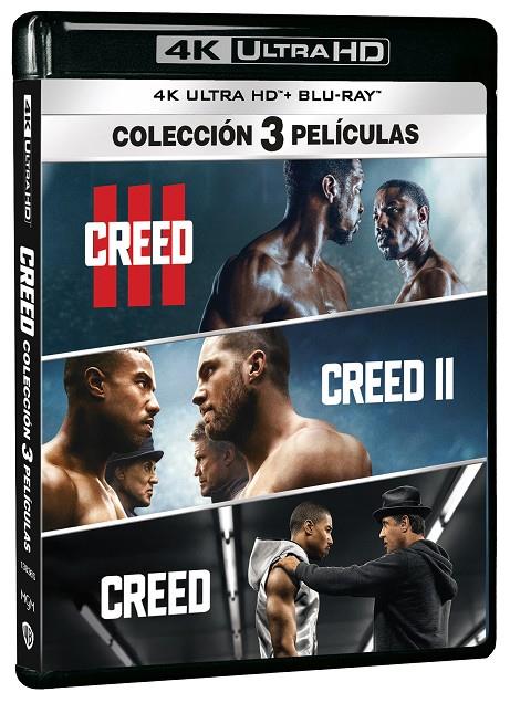 Creed Pack 1-3 (+ Blu-Ray) - 4K UHD | 8414533138369 | Ryan Coogler, Steven Caple Jr., Michael B. Jordan