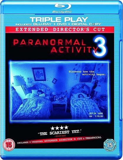 Paranormal Activity 3: Extended Cut - Blu-Ray | 5051368230337 | Henry Joost, Ariel Schulman