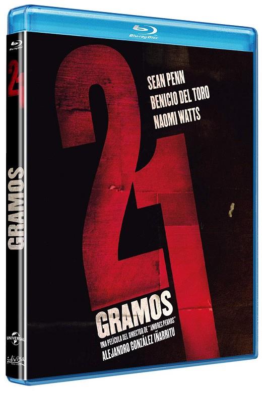 21 Gramos - Blu-Ray | 8421394414686 | Alejandro González Iñárritu