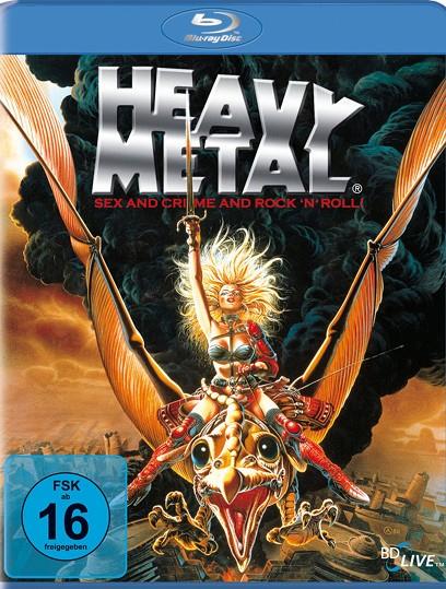 Heavy metal (VOSI) - Blu-Ray | 4030521724396 | Gerald Potterton