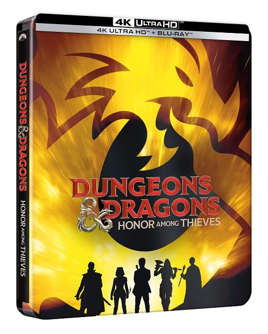 Dungeons & Dragons: Honor Entre Ladrones (Edición Steelbook) (+ Blu-Ray) - 4K UHD | 8421394101296 | John Francis Daley, Jonathan M. Goldstein