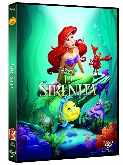 La Sirenita (Clásico 28) - DVD | 8717418432348 | John Musker, Ron Clements