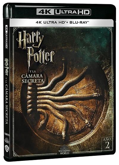 Harry Potter 2: La Cámara Secreta (4K Uhd + Bd + Bd Extras) - 4K UHD | 8414533136617 | Chris Columbus