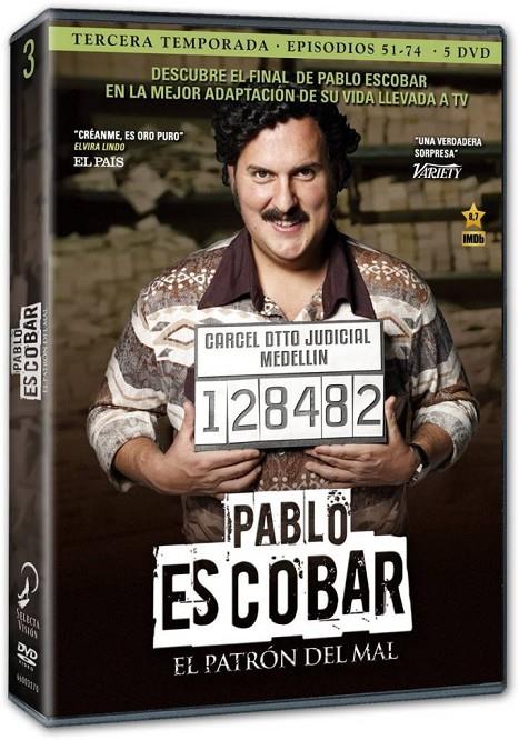 Pablo Escobar El Patrón Del Mal  T3 - DVD | 8420266003270