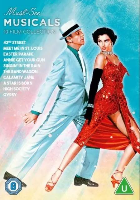 Must See Musicals: 10 Film Collection (VOSI) - DVD | 5051892197755 | Lloyd Bacon, Vincente Minnelli, Charles Walters, George Sidney, Stanley Donen, Gene Kelly, David Bu