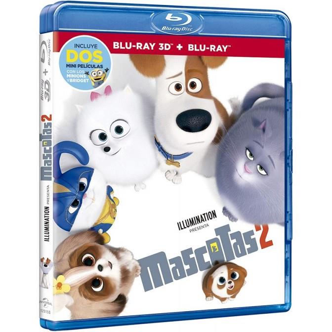 Mascotas 2 (Blu-Ray 3D + Blu-Ray) - Blu-Ray | 8414533125154 | Chris Renaud, Jonathan del Val