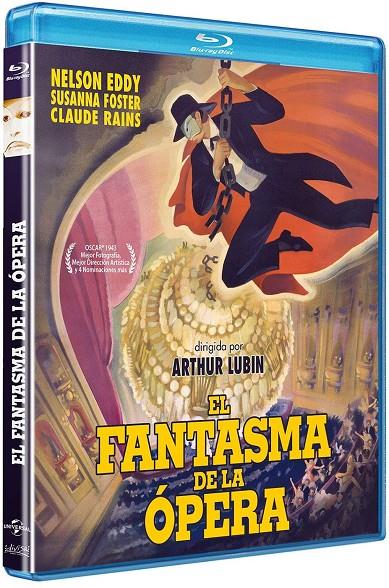 El Fantasma De La Ópera (1943) - Blu-Ray | 8421394413375 | Arthur Lubin