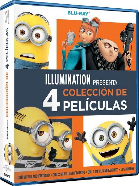 Gru 1-3 + Minions - Blu-Ray | 8414533108874 | Pierre Coffin, Chris Renaud, Kyle Balda, Pierre Coffin, Eric Guillon